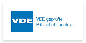 Prüfungsbüro Termin, BlitzschutzTechnik Termin, Sachverständiger für Blitzschutzanlagen, Blitz, Donner, Gewitter, Blitzschutzanlage, Überspannungsschutzanlage, Überspannungsschutz, Erdungsanlage, Potentialausgleichsanlage, Logo, VDE